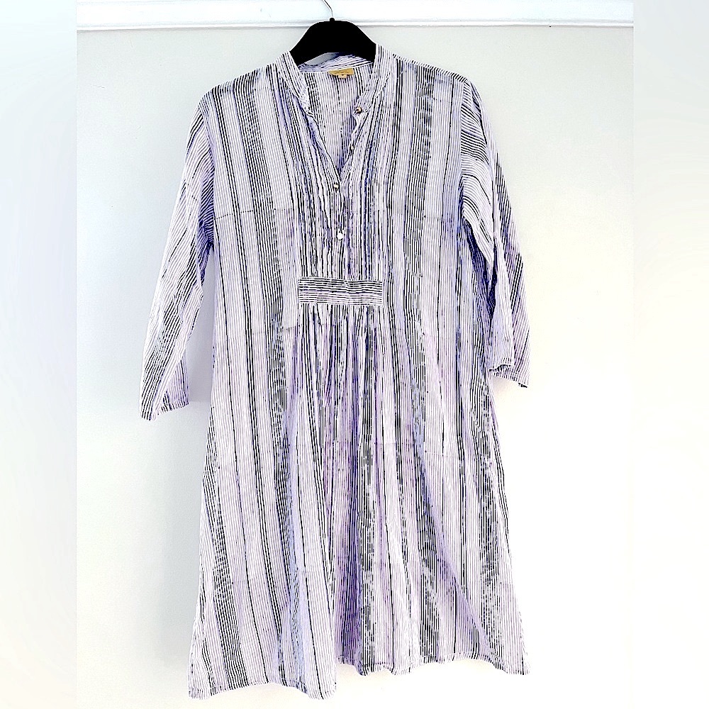 Indian CottonRoller Rabbit Mini Dress or long Shirt